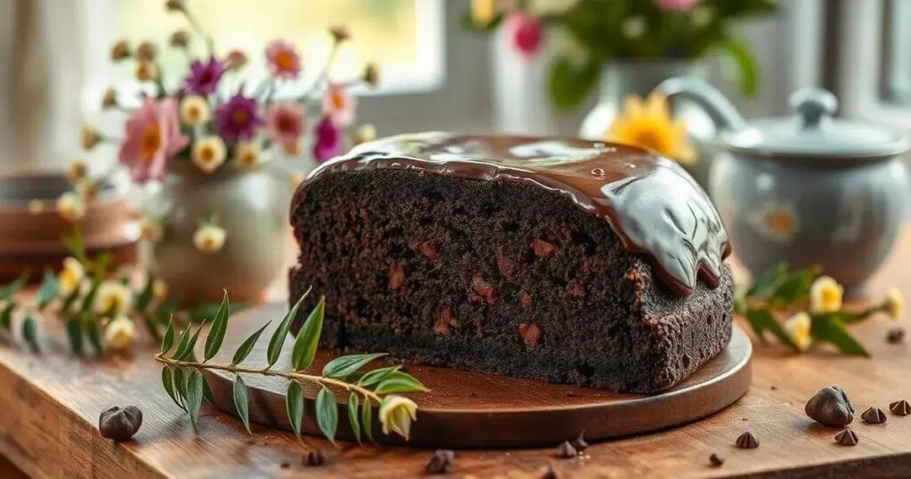 bolo de chocolate