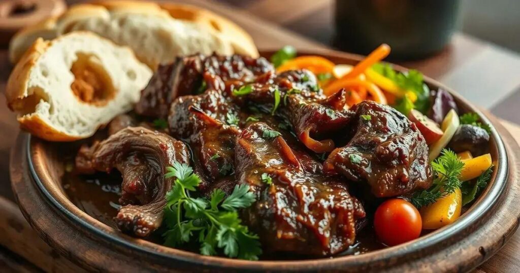 carne louca de panela de pressão