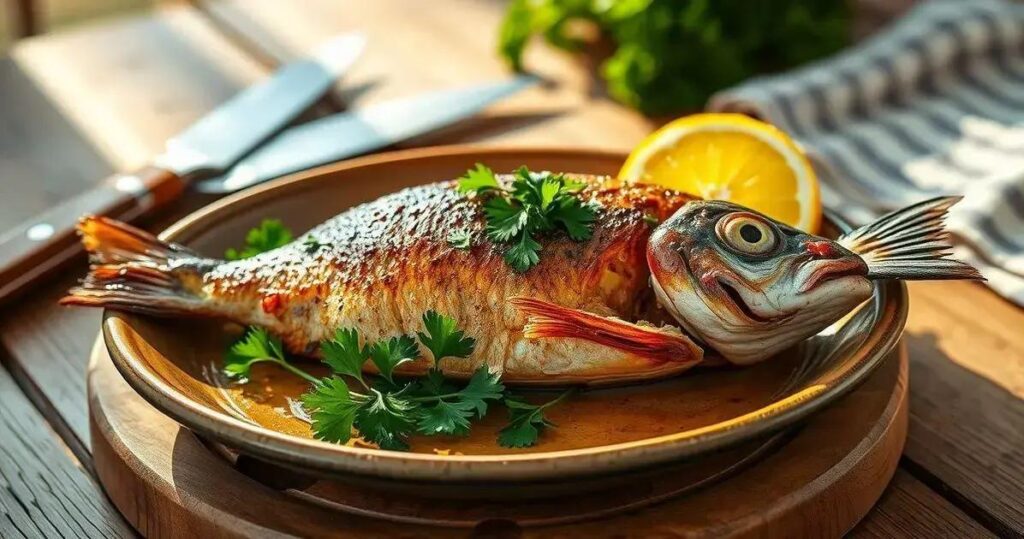 receita de peixe assado