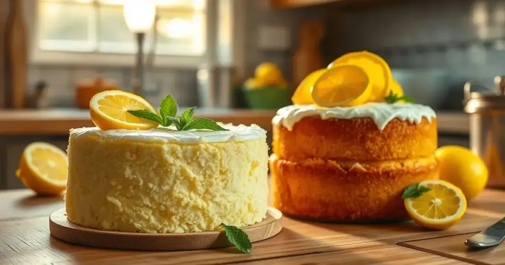 bolo de limão fofinho