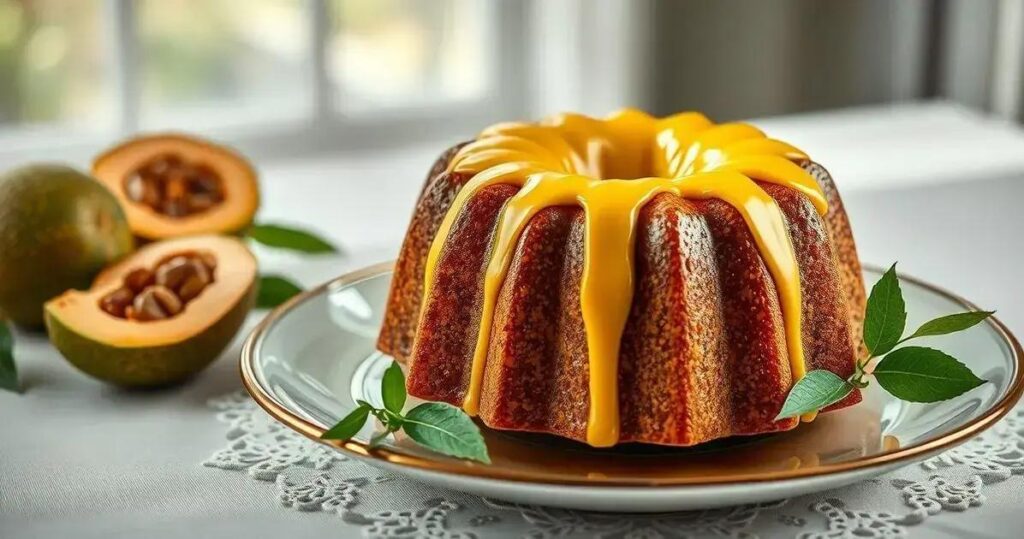bolo de maracujá