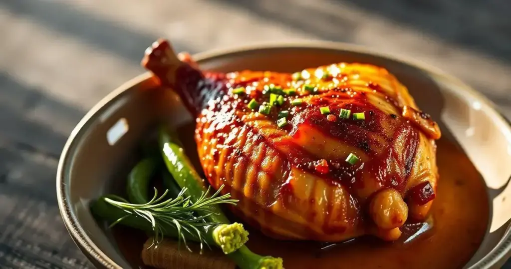 como fazer sobrecoxa de frango assada