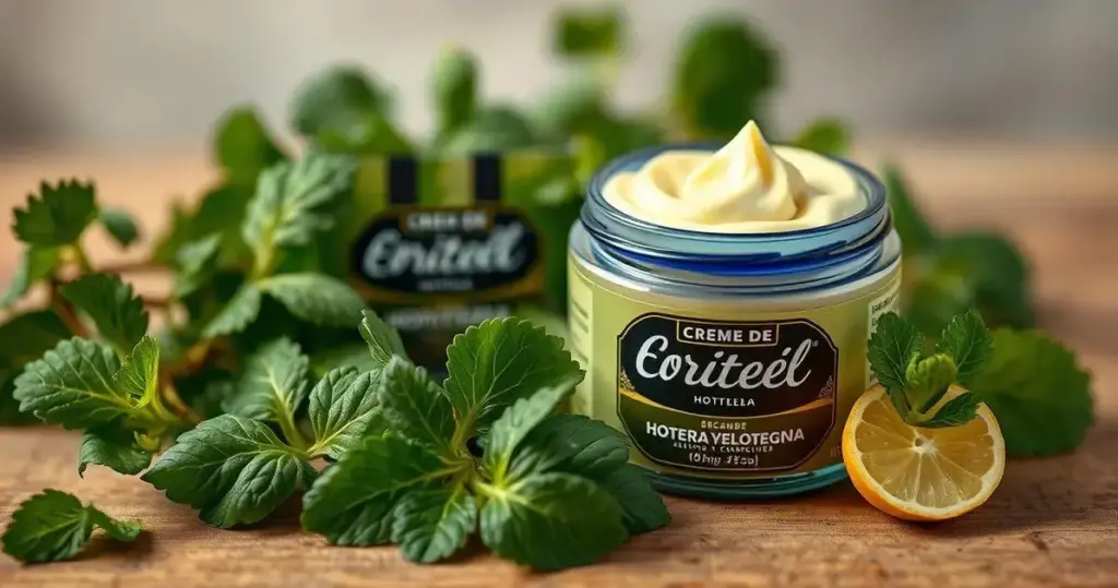 creme de ervilha com hortelã