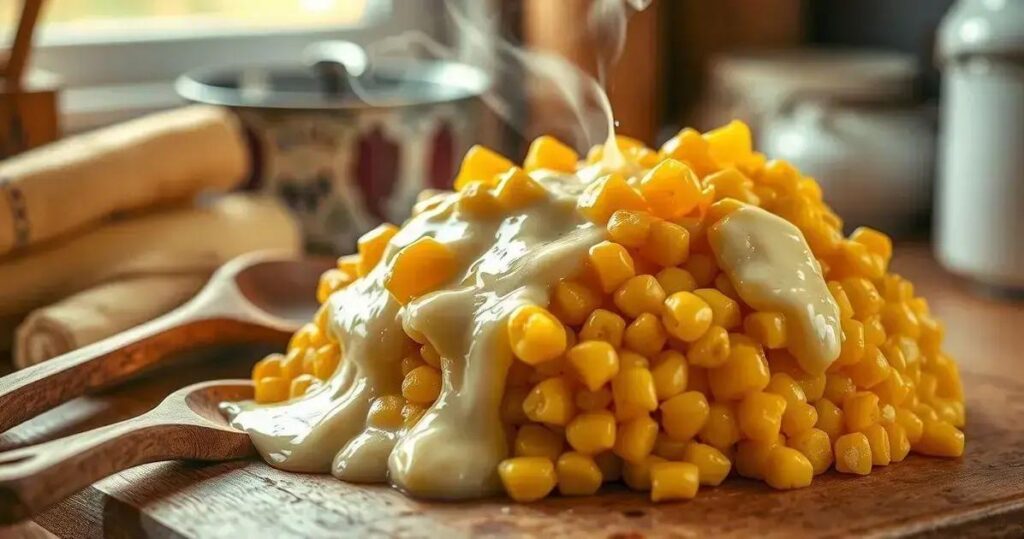 creme de milho com queijo