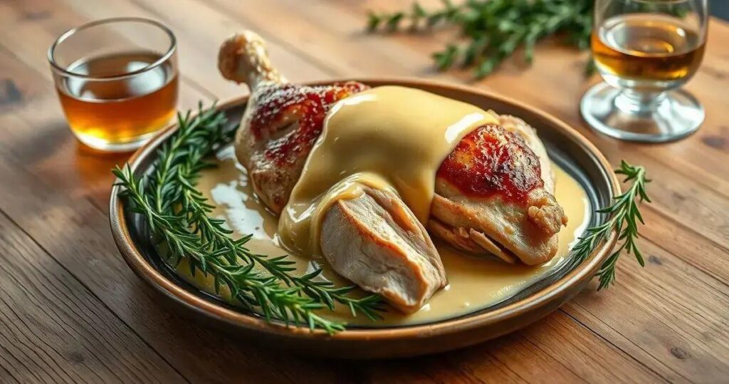 frango com creme de milho