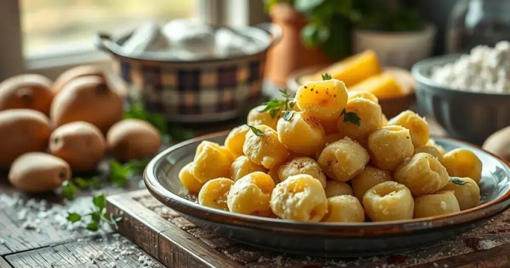 massa para nhoque de batata