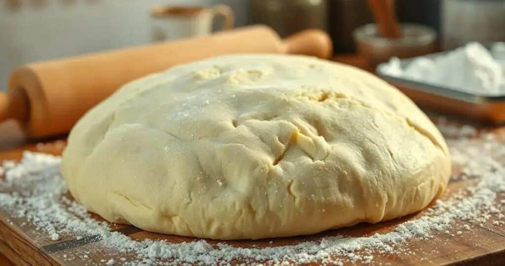 massa podre para torta