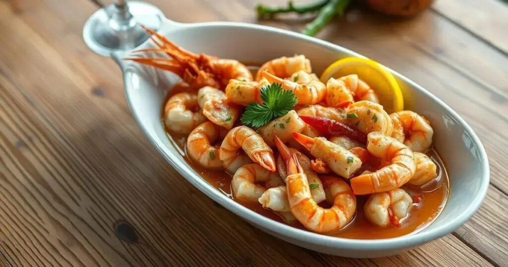 receita de bobó de camarão