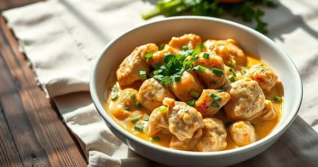 receita de fricassé de frango
