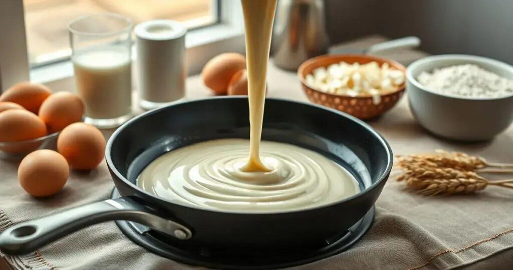 receita de massa de panqueca
