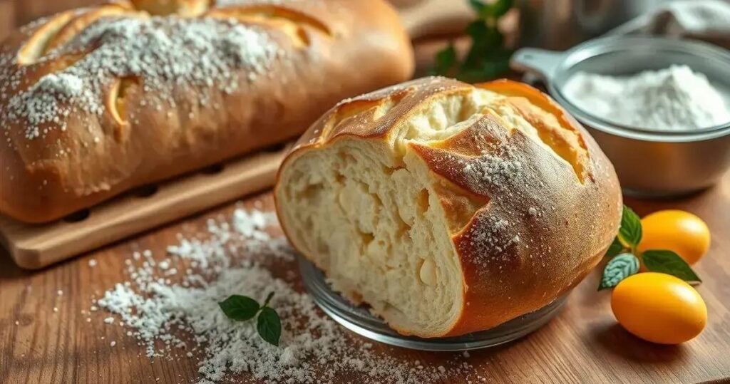 receita de massa de pão caseiro