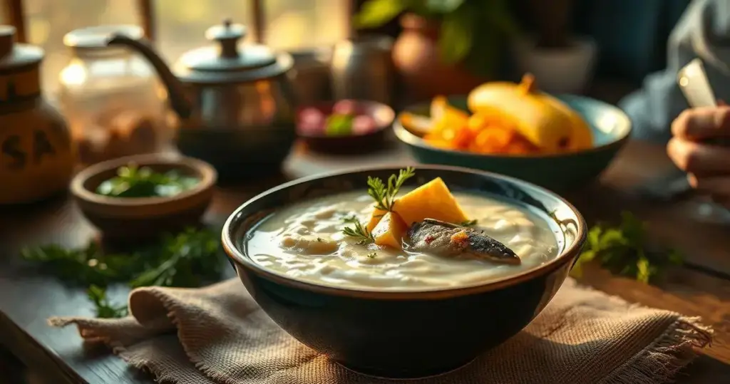 receita de pirão de peixe