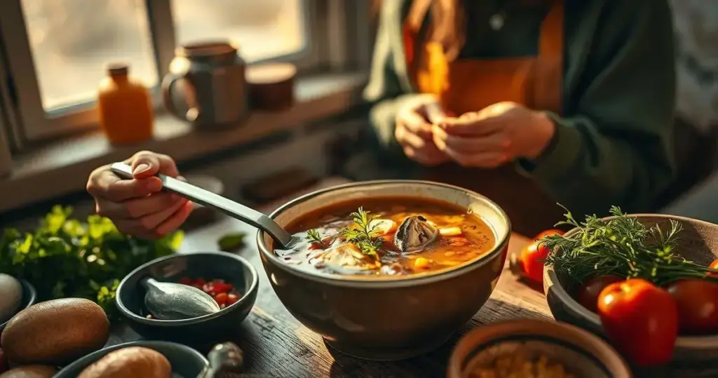 receita de sopa de peixe