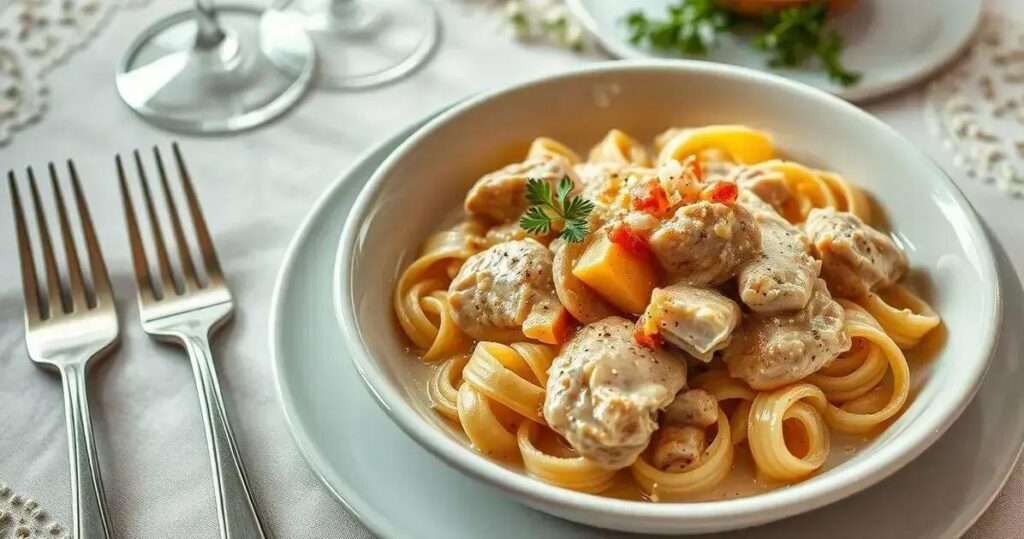 receita de strogonoff de frango