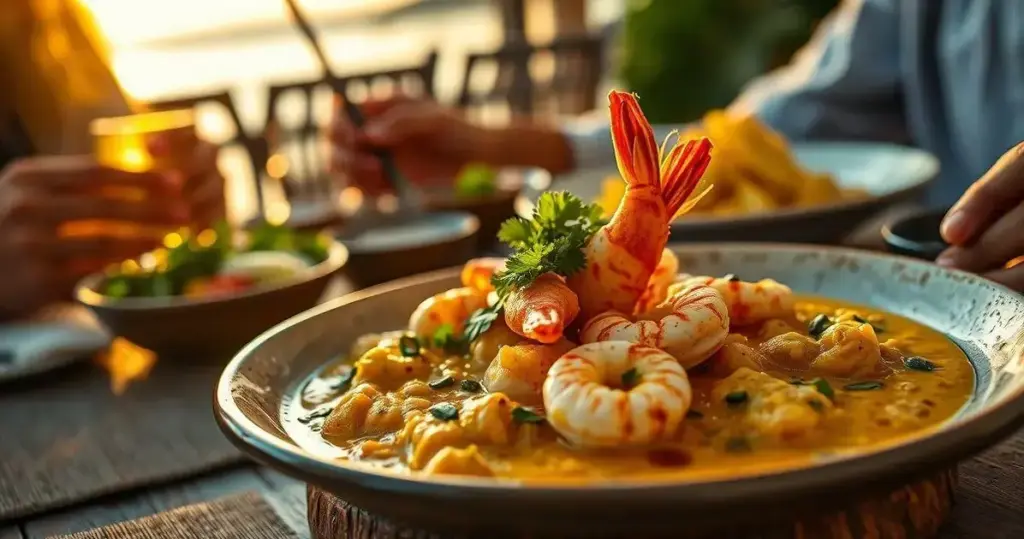 receita de vatapá de camarão