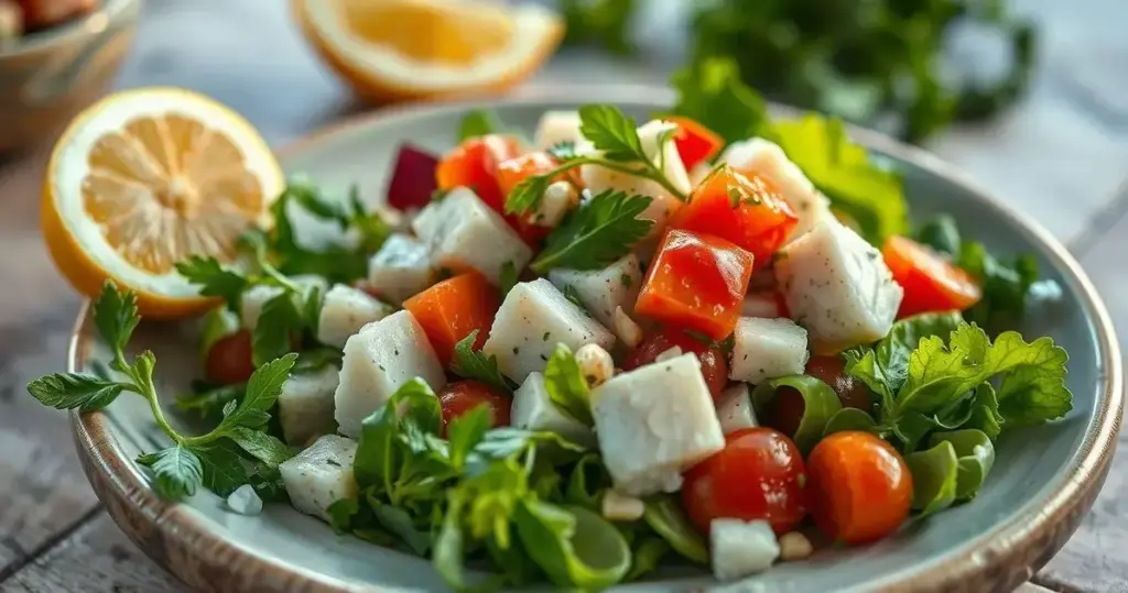 salada de bacalhau