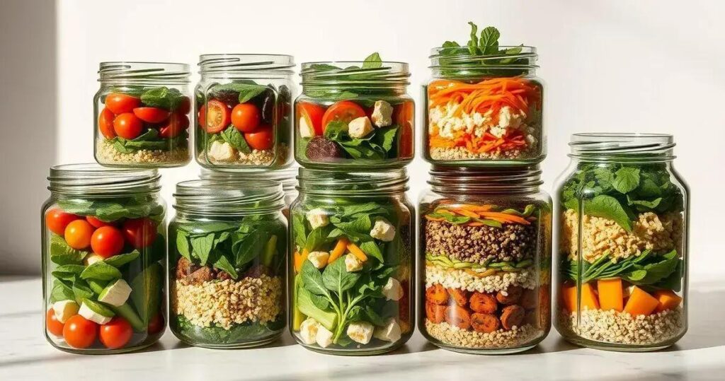 salada de pote