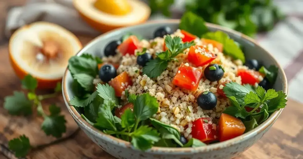 salada de quinoa