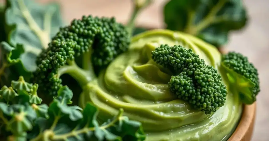 creme de brócolis vegano
