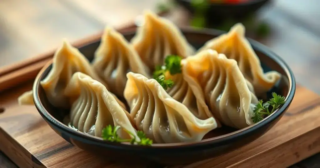 massa de gyoza japonês