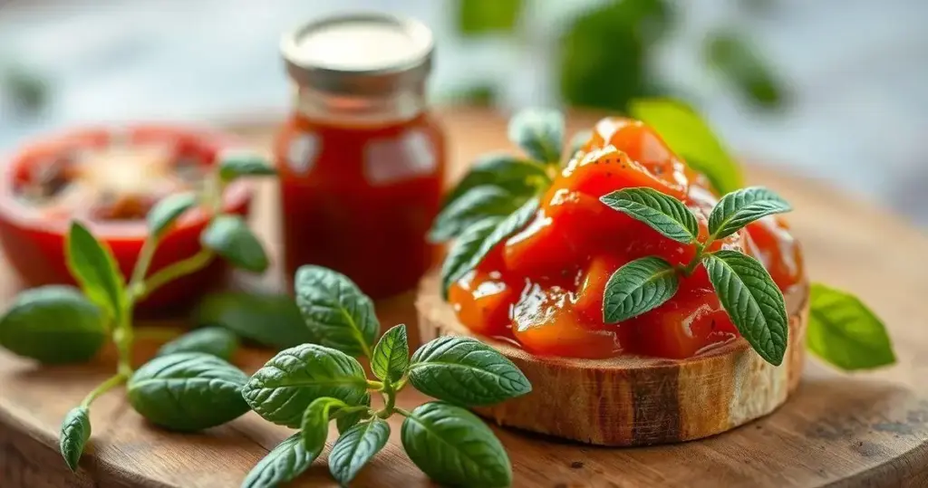 molho de tomate para salada
