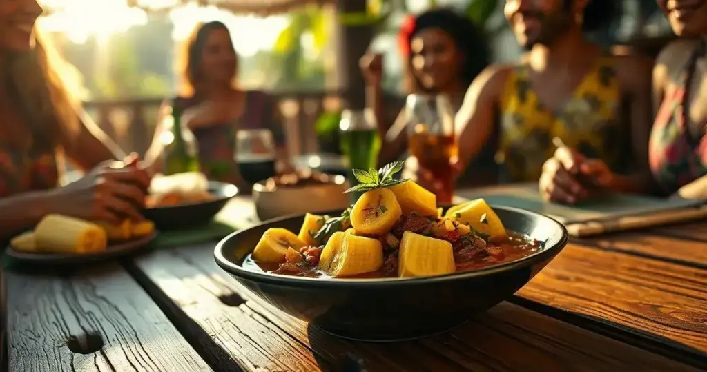 receita de moqueca de banana da terra