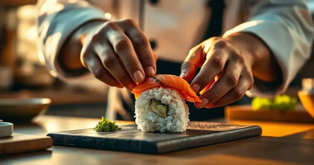 receita de nigiri sushi
