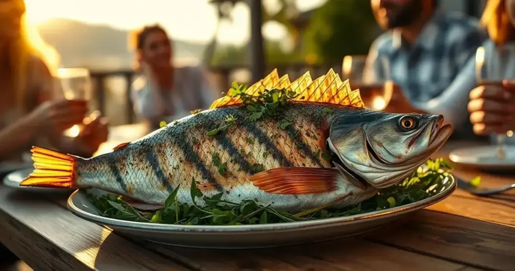 receita de robalo assado com ervas