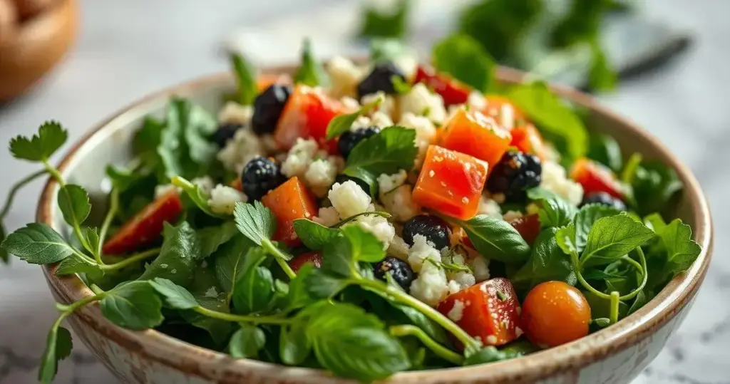 salada de soja