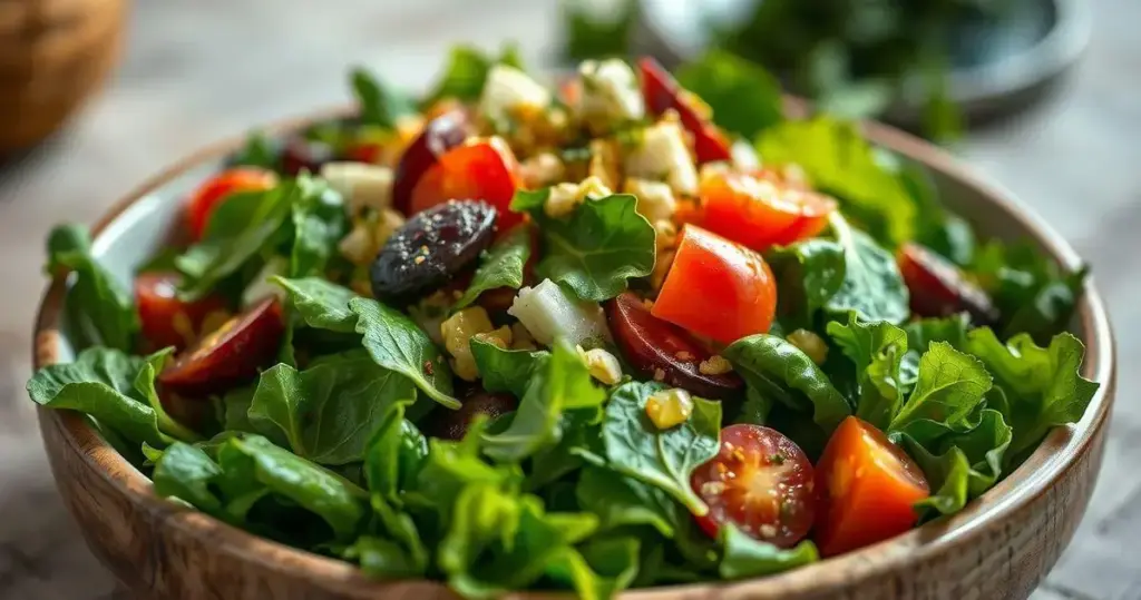 salada de vagem
