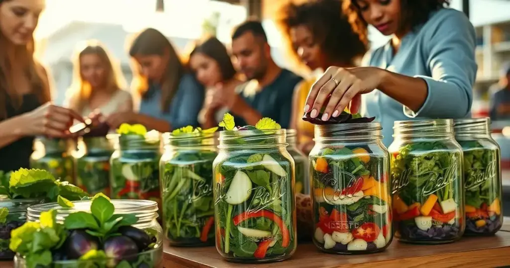 salada para vender